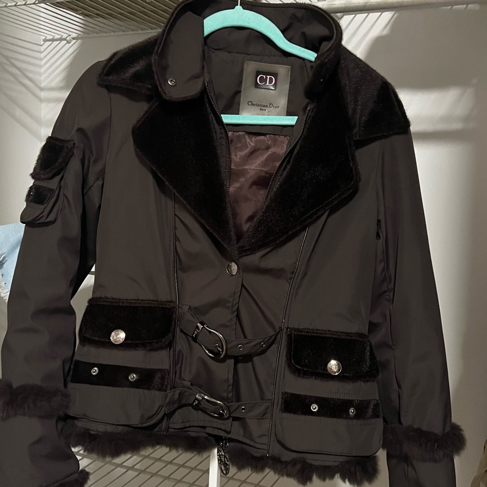 Dior fur winter jacket